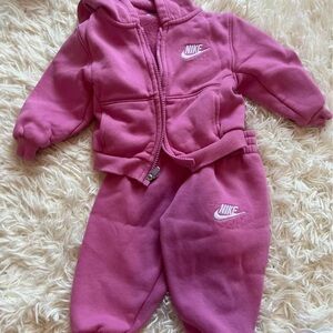 Nike Fuchsia Infant Tracksuit